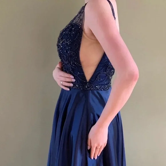blue bohemia dress Kushi Slip Dress main image 0